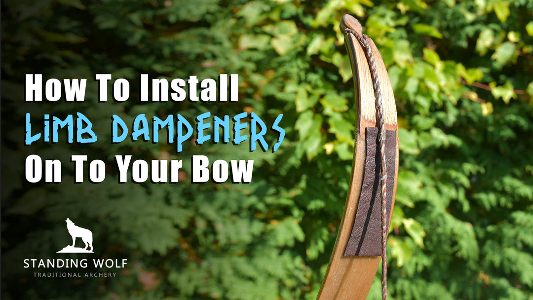 How To Install Limb Dampeners On To Your Bow