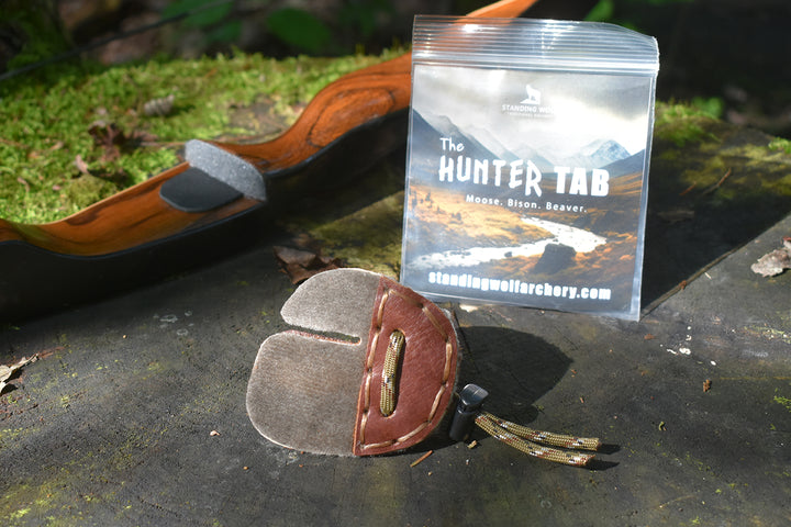 "The Hunter" Archery Finger Tab (Split Finger)