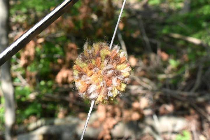 "Autumn Ambush" Navajo Wool Bow String Silencers