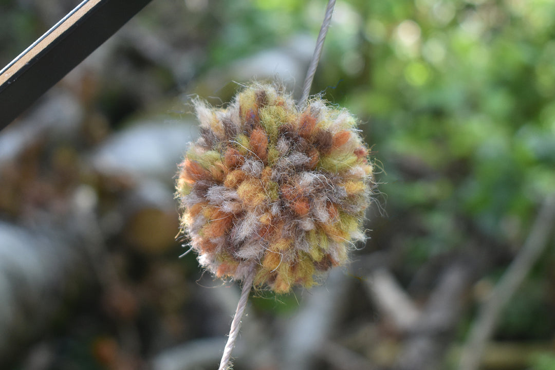 "Autumn Ambush" Navajo Wool Bow String Silencers