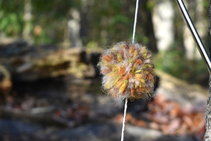 "Autumn Ambush" Navajo Wool Bow String Silencers