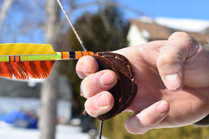 Traditional Archery Tab by Standing Wolf Archery