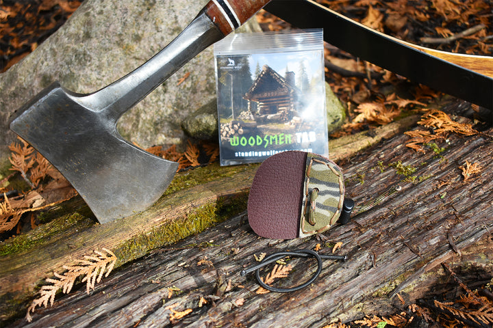 "The Woodsmen" Archery Finger Tab