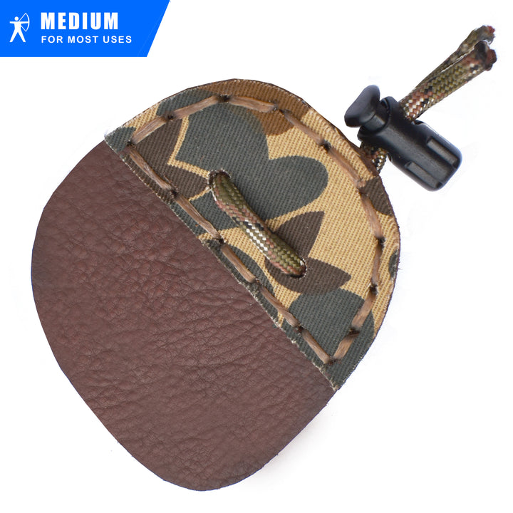 Vintage Camo - Archery Finger Tab - 3 Under